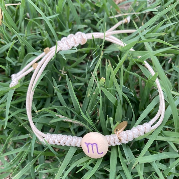 Handmade Zodiac Astrological Sign Rope Bracelet - Picture 14 of 15